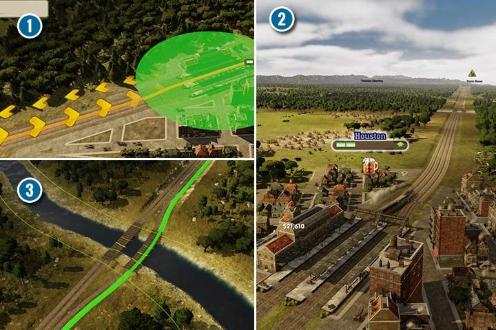 Przy budowie połączeń wielotorowych, pamiętaj aby przypisać konkretny tor dla każdej linii (1) - Railway Empire: Budowanie torów, tworzenie linii - Railway Empire - poradnik do gry