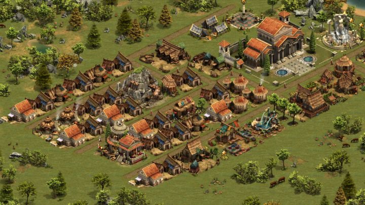 Warto odpowiednio zaplanować rozkład dróg, by nie marnować miejsca. - Budynki w Forge of Empires | Mechanizmy rozgrywki - Forge of Empires - Poradnik do gry