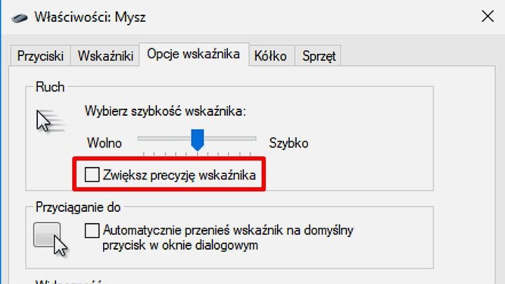 Akcelerację myszy można określić jako uzależnienie drogi pokonywanej przez kursor na ekranie od szybkości poruszania myszką przez Gracza - Ustawienia myszy w CrossFire | Poprawne ustawienia configu - CrossFire - poradnik do gry
