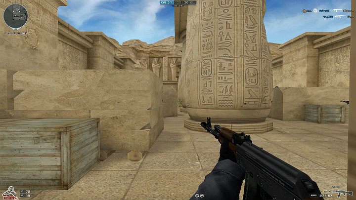 Najskuteczniejszym sposobem na szybkie wyeliminowanie przeciwnika jest strzał w głowę, który pozwoli na wyrządzenie maksymalnych szkód w jak najkrótszym czasie - Celowanie w CrossFire | Rozgrywka - CrossFire - poradnik do gry