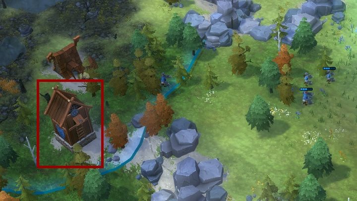 Twierdze ulokowane przy granicach kontrolowanego terenu, ściągają uwagę przeciwników i pozwalają przegrupować wojsko. - Northgard - Porady na start | Mechanika gry - Northgard - poradnik do gry