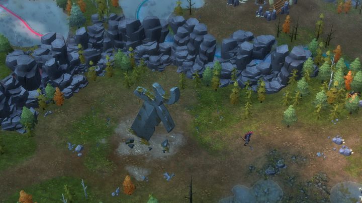 Antyczny miecz znajdujący się tuż przy granicach z obiema frakcjami. - Jotunmheima | Solucja do Northgard - Northgard - poradnik do gry