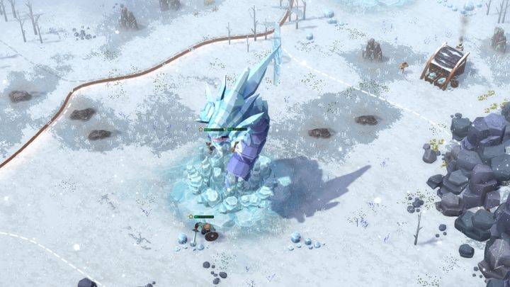 Walka z Hrimgandrem ma za zadnie jedynie odwrócić uwagę od górników. - Wstrząsy | Solucja do Northgard - Northgard - poradnik do gry