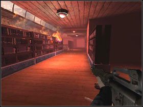 Po pozbyciu się przeciwników mamy po prawej stronie przejście do kolejnego pokoju [14] - [TUESDAY] część 2 | Postal 2 - Postal 2 - poradnik do gry