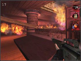 Idziemy chwilę prosto i nagle zawala się pod nasze nogi strop [16] - [TUESDAY] część 2 | Postal 2 - Postal 2 - poradnik do gry