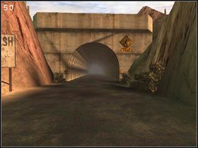 Wychodzimy na zewnątrz i idziemy w stronę tunelu [49] - [WEDNESDAY] część 7 | Postal 2 - Postal 2 - poradnik do gry