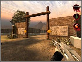 Przechodzimy przez most i kierujemy się w stronę wyjścia [66] - [WEDNESDAY] część 8 | Postal 2 - Postal 2 - poradnik do gry