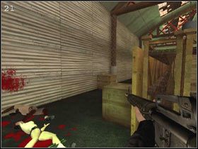 Po wejściu do hali skręcamy, w lewo - [FRIDAY] część 3 | Postal 2 - Postal 2 - poradnik do gry