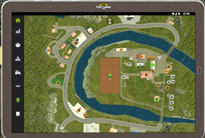 Mapa nowej lokacji - Niemcy DLC w Pure Farming 2018 - Pure Farming 2018 - poradnik do gry