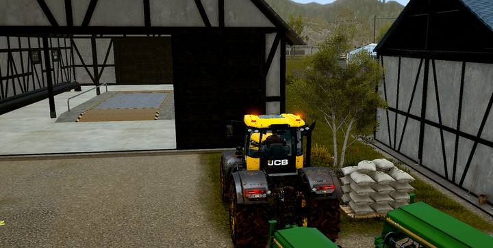 Wskazówka - worki z nasionami rzepaku nie znajdują się pośród palet ze zbożami - Niemcy DLC w Pure Farming 2018 - Pure Farming 2018 - poradnik do gry