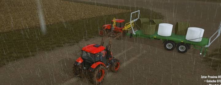 Bele możesz transportować na duże odległości na specjalnej przyczepie - Trawa i kiszonka w Pure Farming 2018 - Pure Farming 2018 - poradnik do gry
