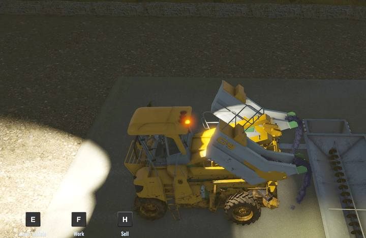 Rozładuj maszynę we wskazanym miejscu, nie możesz przenieść ładunku na naczepę - Świat staje otworem, solucja Pure Farming 2018 - Pure Farming 2018 - poradnik do gry