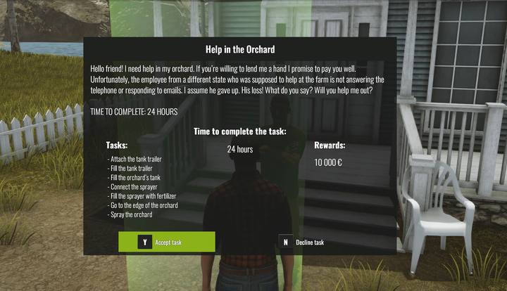 Pierwsze zadanie opcjonalne za gotówkę - Pierwsze prace polowe, solucja Pure Farming 2018 - Pure Farming 2018 - poradnik do gry