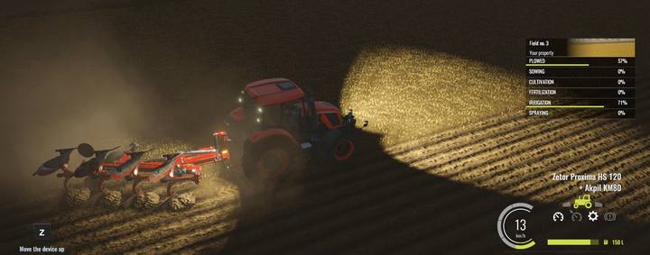 Praca z pługiem jest łatwa, lecz męcząca - Pierwsze prace polowe, solucja Pure Farming 2018 - Pure Farming 2018 - poradnik do gry