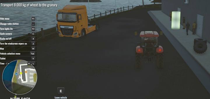 Pracodawcę znajdziesz za sklepem - Pierwsze prace polowe, solucja Pure Farming 2018 - Pure Farming 2018 - poradnik do gry