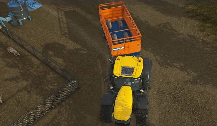 Świnie to opłacalna inwestycja, jeśli jednak chcesz je samodzielnie zwozić do ubojni, zajmie ci to masę czasu - Jak szybko zarabiać w Pure Farming 2018? - Pure Farming 2018 - poradnik do gry