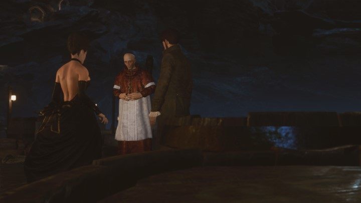 Akcja rozpoczyna się w porcie, pod zamkiem Lorda Mortimera - Rozdział 1 Off the coast of England - Epizod 1 The Mad Ones - Solucja - The Council - poradnik do gry