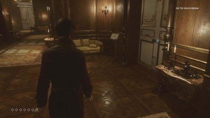 Niezależnie od wcześniejszego wyboru, wszyscy goście się rozejdą, a tobie nie pozostaje nic innego jak wrócić do pokoju - Rozdział 1 Off the coast of England - Epizod 1 The Mad Ones - Solucja - The Council - poradnik do gry