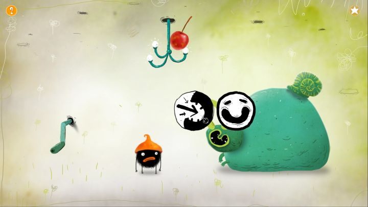 Ślimak, z którym trzeba wejść w interakcję. - Część 2 | Opis przejścia Chuchel - Chuchel - poradnik do gry