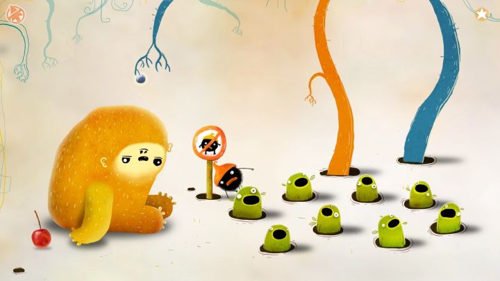 Nie dasz rady przejść przez potwora siłą. - Część 3 | Opis przejścia Chuchel - Chuchel - poradnik do gry