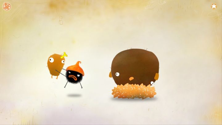 By kontynuować, wejdź kilka razy z ptakiem w interakcję. - Część 6 | Opis przejścia Chuchel - Chuchel - poradnik do gry