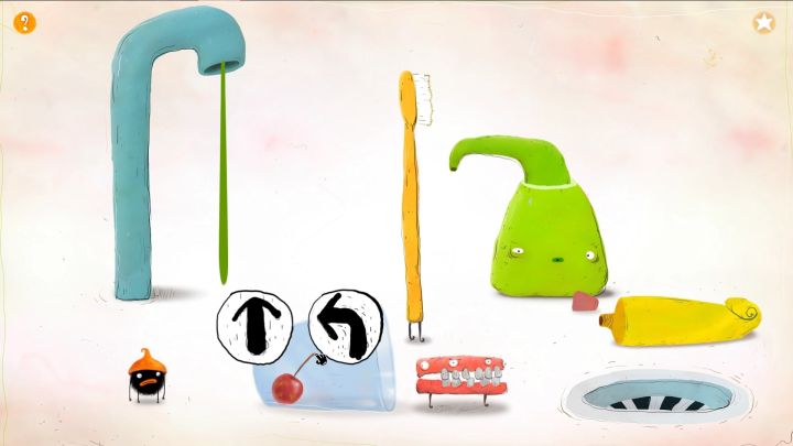 Wyrzuć szczękę ze szklanki. - Część 6 | Opis przejścia Chuchel - Chuchel - poradnik do gry