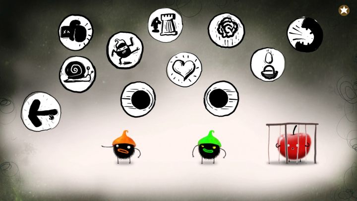 Po rozegraniu gier, na ekranie pojawi się nowa ikonka strzałki w lewo. - Część 7 | Opis przejścia Chuchel - Chuchel - poradnik do gry