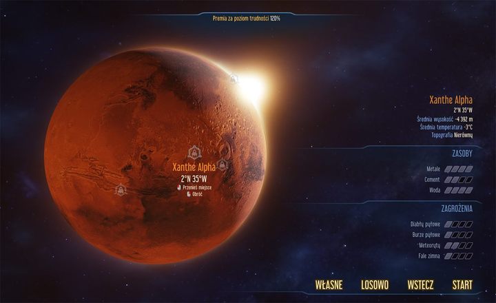 1 - Wybór miejsca lądowania w Surviving Mars | Rozgrywka - Surviving Mars - poradnik do gry