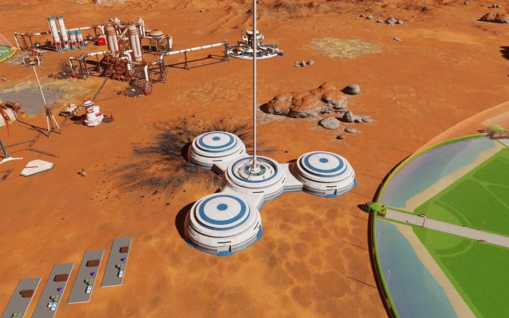 Świetny budynek - wytwarza metale i metale rzadkie, nie potrzebuje w ogóle złóż - Cuda w Surviving Mars | Rozgrywka - Surviving Mars - poradnik do gry