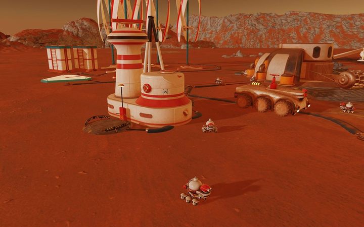 Pierwsze co musisz zbudować to gniazdo dronów - Założenie bazy w Surviving Mars | Rozgrywka - Surviving Mars - poradnik do gry