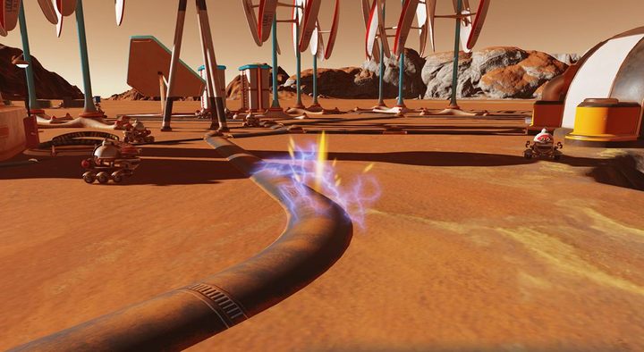To dość częste zagrożenie - wygląda niepozornie, ale awaria powoduje spadki mocy i wyciek wody - Zagrożenia w Surviving Mars | Rozgrywka - Surviving Mars - poradnik do gry