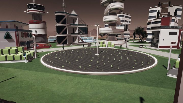 Farmy hydroponiczne są dobrym rozwiązaniem na samym początku gry, gdy nie będziesz miał dostępu do innych farm - Produkcja żywności w Surviving Mars | Wydobywanie i przertwarzanie surowców - Surviving Mars - poradnik do gry