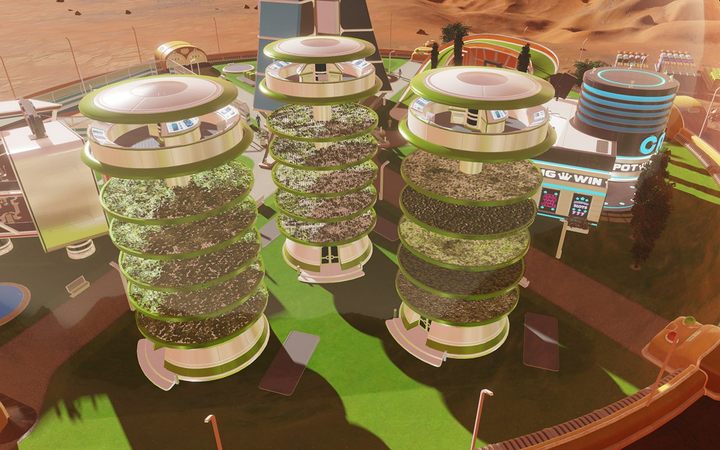 Jeśli chodzi o największą wydajność dla farm - kukurydza, owoce i ziemniaki - Produkcja żywności w Surviving Mars | Wydobywanie i przertwarzanie surowców - Surviving Mars - poradnik do gry
