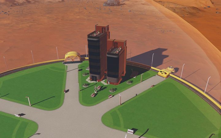 Wytwarza elektronikę z metali rzadkich - Rozbudowa bazy w Surviving Mars | Rozgrywka - Surviving Mars - poradnik do gry