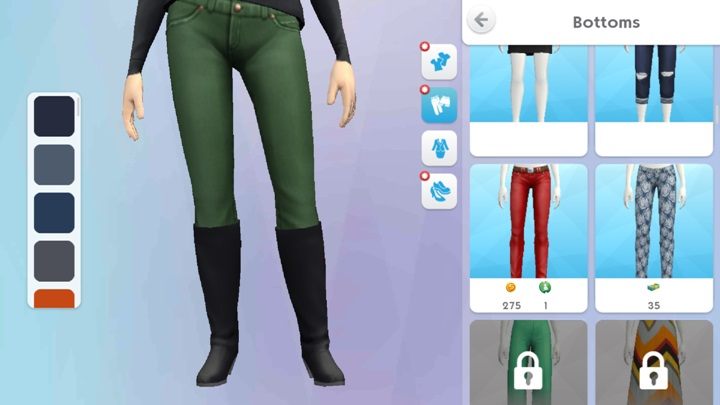 Kolejnym sposobem jest kupowanie ubrań lub zdobywanie ich w Butiki Izzyego - Jak poprawiać jakość swojego życia w The Sims Mobile? - The Sims Mobile - poradnik do gry