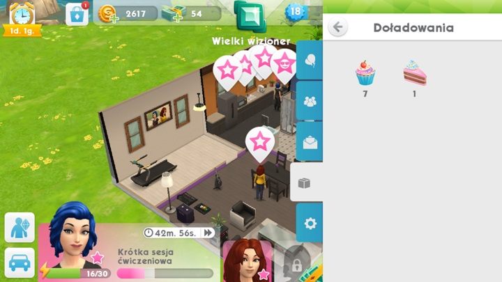 W grze The Sims Mobile występują babeczki i ciasta - Jak odzyskać energię w The Sims Mobile? - The Sims Mobile - poradnik do gry