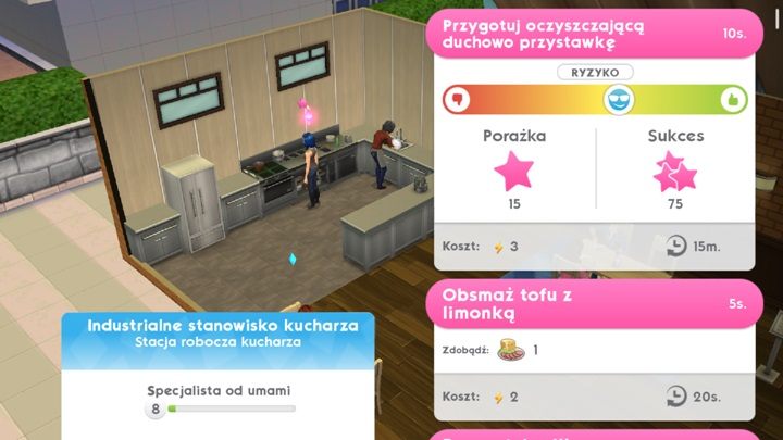 Podejmowanie ryzyka polega na wykonaniu zadania, w którym nie mamy pewności czy zdobędziemy nagrodę - Czy opłaca się podejmować ryzyko w The Sims Mobile? - The Sims Mobile - poradnik do gry
