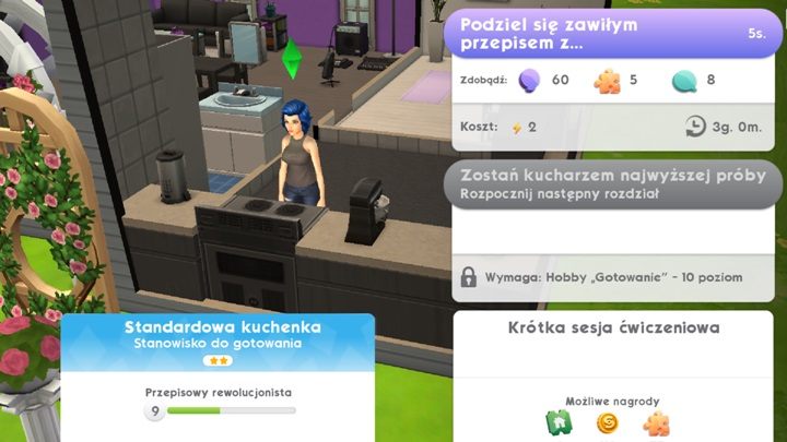 Na imprezach możesz wchodzić w interakcje z różnymi przedmiotami oraz osobami - Jak szybko rozwijać historie w The Sims Mobile? - The Sims Mobile - poradnik do gry
