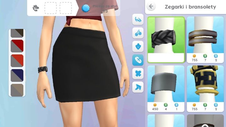 Za nowe przedmioty musisz zapłacić - Kupno ubrań, fryzur i dodatków w The Sims Mobile | Styl - The Sims Mobile - poradnik do gry