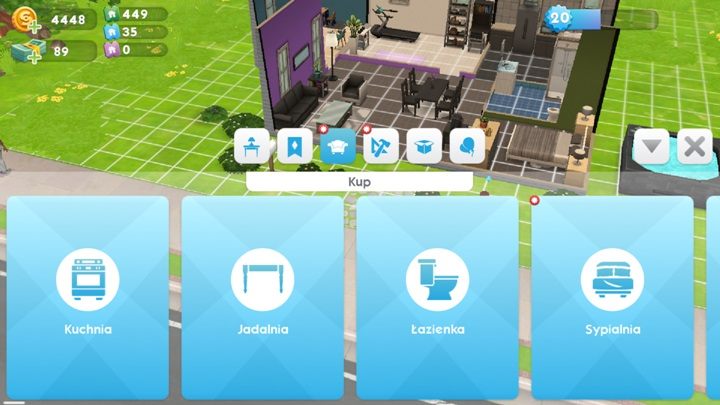 W The Sims Mobile znalazło się również miejsce na klasyczne ułożenie mebli - Meble | Dom Sima w The Sims Mobile - The Sims Mobile - poradnik do gry