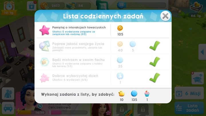 Ta kaczuszka to z eventu - Zadania i misje w The Sims Mobile | Misje, wydarzenia, kariera i hobby - The Sims Mobile - poradnik do gry