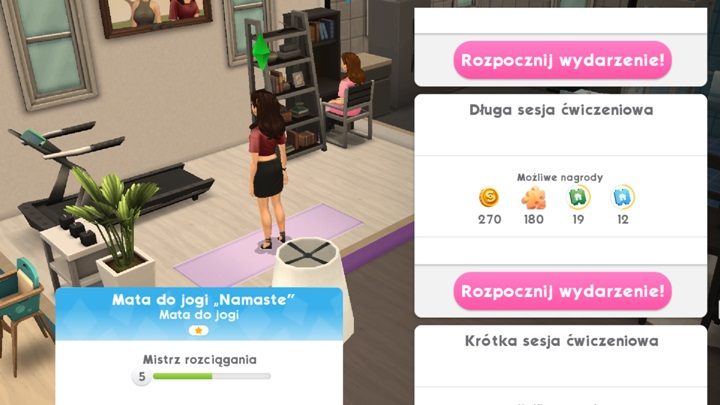 Wydarzenia mają rożny czas trwania - Wydarzenia w The Sims Mobile | Misje, wydarzenia, kariera i hobby - The Sims Mobile - poradnik do gry