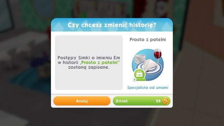 Aby zmienić zainteresowanie wystarczy kupić nowy sprzęt i na niego kliknąć - Hobby w The Sims Mobile | Misje, wydarzenia, kariera i hobby - The Sims Mobile - poradnik do gry