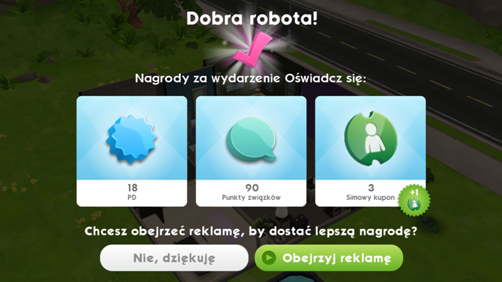 Simowe kupony występują w grze The Sims Mobile - Kupony w The Sims Mobile | Rodzaje walut i kupony - The Sims Mobile - poradnik do gry