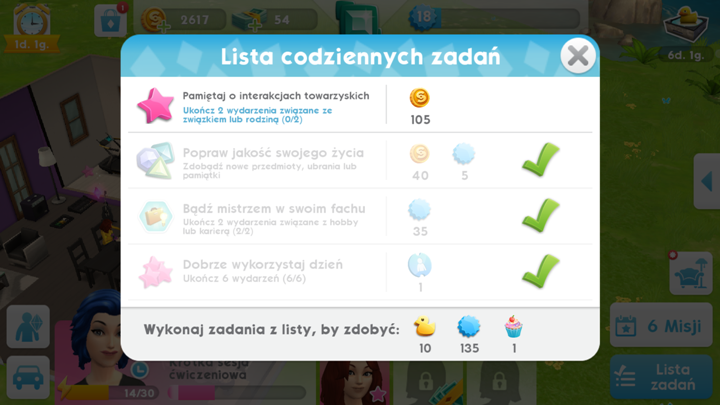 Najwięcej punktów doświadczenia dają wydarzenia związane z karierą - Jak szybko wbijać poziomy w The Sims Mobile? - The Sims Mobile - poradnik do gry