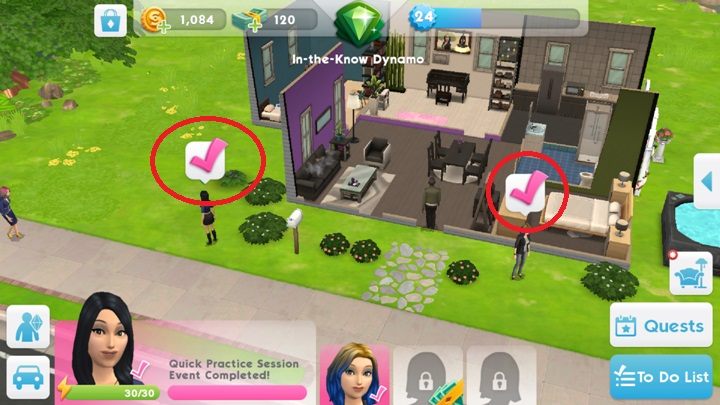 Działa to w sytuacji, gdy masz przynajmniej dwóch simów - Kody do The Sims Mobile - The Sims Mobile - poradnik do gry
