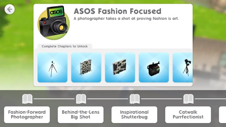 Podczas eventu ASOS w The Sims Mobile musisz zdobyć 3 tysiące punktów, aby odblokować historię Zogniskowany na ASOS - Kariera w The Sims Mobile - The Sims Mobile - poradnik do gry