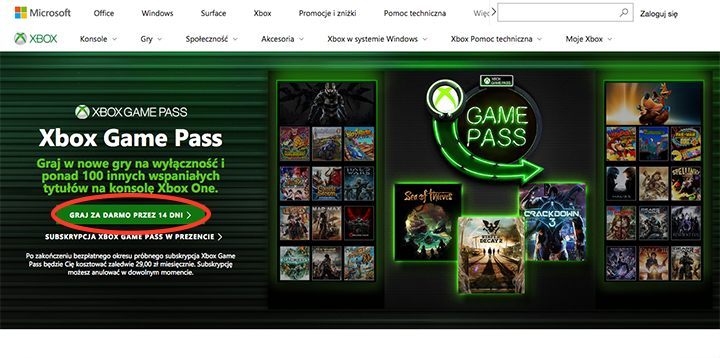 Aby zapisać się do programu Xbox Game Pass wejdź na stronę https://www - Sea of Thieves: Jak zagrać za darmo? - Sea of Thieves - poradnik do gry