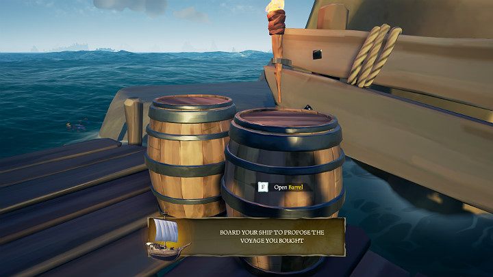Zapasy możesz znaleźć w beczkach, które zostały rozstawione po całej wyspie - Sea of Thieves: Jak zacząć? 7 prostych kroków - Sea of Thieves - poradnik do gry