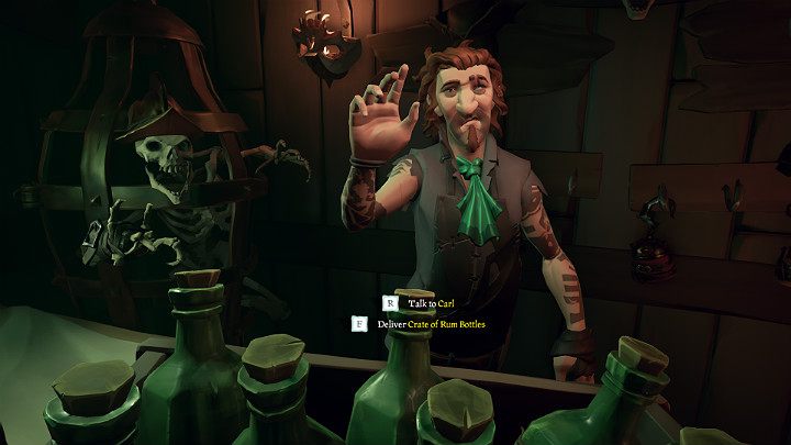 Każdą skrzynkę z towarem musisz samodzielnie przenieść do odbiorcy - Sea of Thieves: Jak zacząć? 7 prostych kroków - Sea of Thieves - poradnik do gry